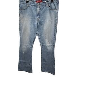 Levi Strauss 525 Women's Jeans 28x30 Nouveau Low Bootcut Stretch Classic Denim